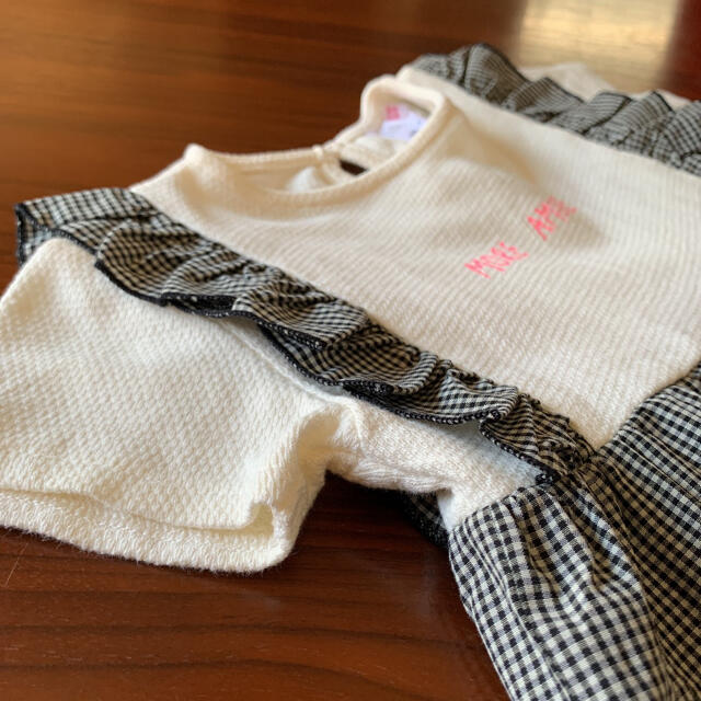 ZARA(ザラ)のZARA ザラ　半袖　ワンピース　18-24m キッズ/ベビー/マタニティのキッズ服女の子用(90cm~)(ワンピース)の商品写真