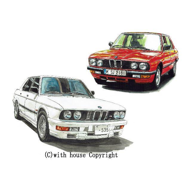 GC-1310 BMW524/M535限定版画直筆サイン額装済●作家平右ヱ門 1