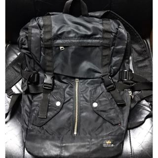 ALPHA INDUSTRIES - ALPHA送料込アルファMA-1型リュック正規ミリタリー ...