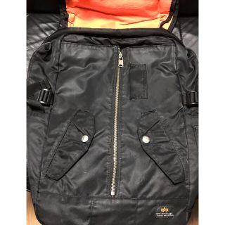 ALPHA INDUSTRIES - ALPHA送料込アルファMA-1型リュック正規ミリタリー