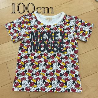 ハッシュアッシュ(HusHush)のHusHusH ハッシュアッシュ　ミッキー半袖Tシャツ　100センチ(Tシャツ/カットソー)