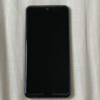 エヌティティドコモ(NTTdocomo)のdocomo AQUOS R3ブラック　SH-04L中古美品(スマートフォン本体)