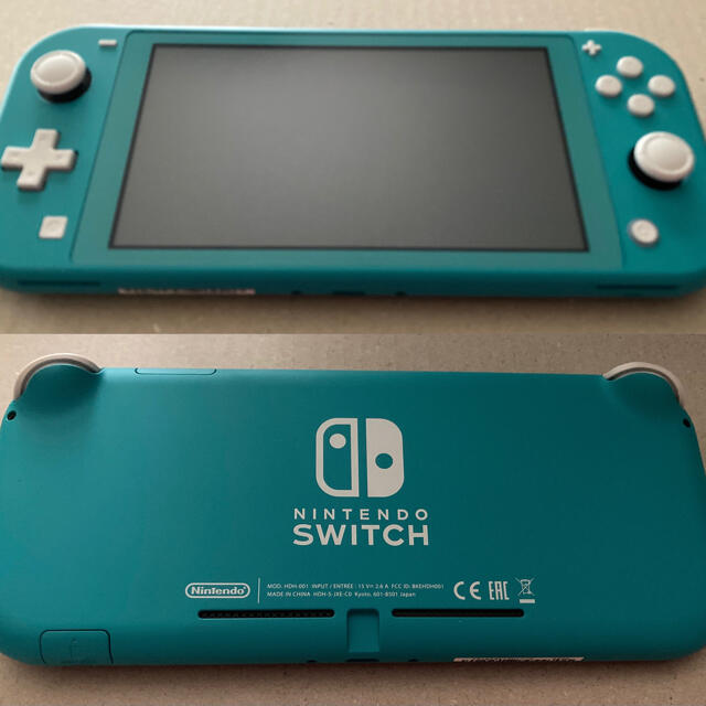 Switch Lite 本体 ターコイズ SDカード(128GB) 付