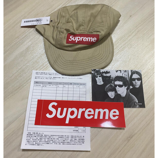 Supreme(シュプリーム)のSupreme Jacquard Logos Twill Camp Cap メンズの帽子(キャップ)の商品写真