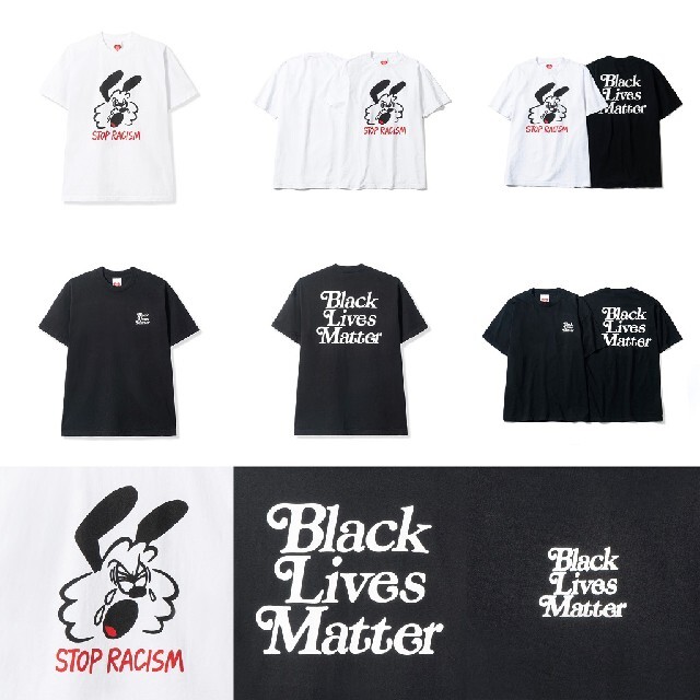 新品未使用　VERDY　Black Lives Matter　チャリT　サイズM