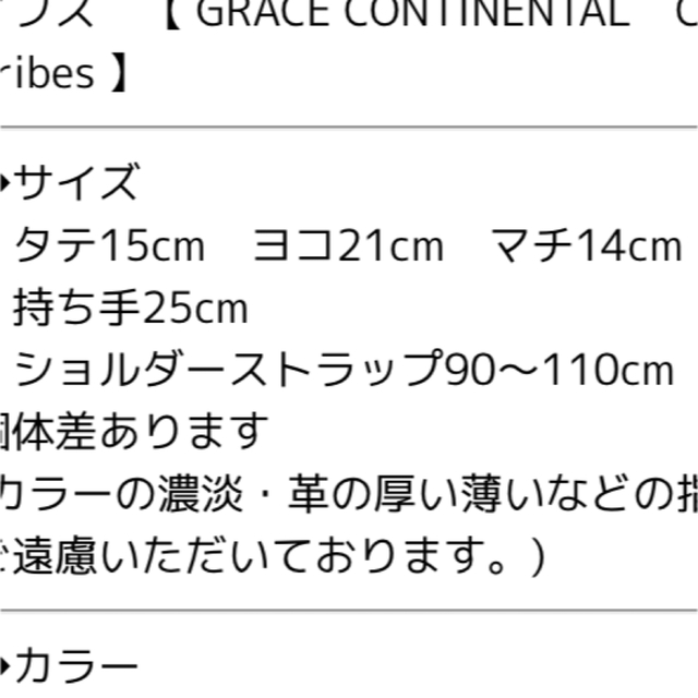 GRACE CONTINENTAL(グレースコンチネンタル)のカービングバッグ　ボニータ レディースのバッグ(ショルダーバッグ)の商品写真