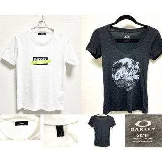 ディーゼル(DIESEL)のDIESELディーゼル　半袖Ｔシャツ　白(Tシャツ/カットソー(半袖/袖なし))