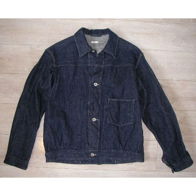 NAVYサイズCOMOLI デニムジャケット NAVY T01-01003 コモリ Gジャン