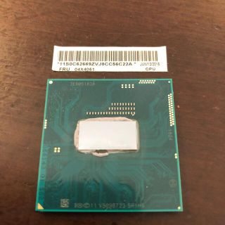 Intel cpu corei5 4300M ノートPC用　SR1H9(PCパーツ)