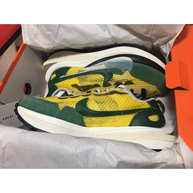 Sacai Nike VaporWaffle TourYellow 25cmスニーカー