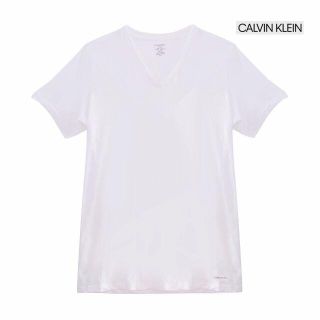 カルバンクライン(Calvin Klein)の送料込！値引き歓迎！カルバンクラインVネックTシャツサイズM(Tシャツ/カットソー(半袖/袖なし))