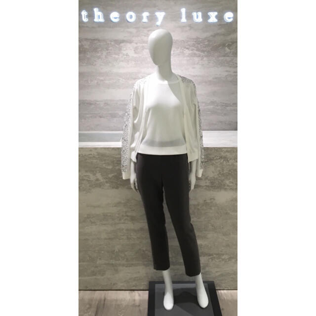 Theory luxe 19ss レースカーディガン