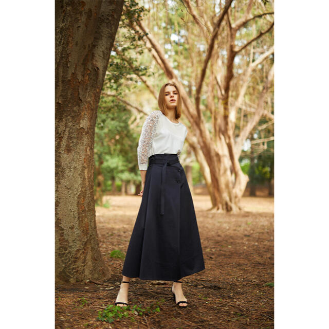 Theory luxe 19ss レースカーディガン