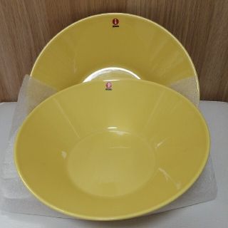 イッタラ(iittala)の新品 2枚 イッタラ ティーマ イエロー 21cm ボウル(食器)