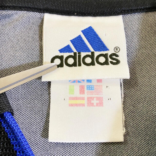 adidas(アディダス)の▼ 90s logo adidas one point game shirt ▼ メンズのトップス(Tシャツ/カットソー(半袖/袖なし))の商品写真