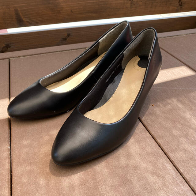 RANDA(ランダ)のRANDA  走れる美脚パンプス　黒　23.5cm レディースの靴/シューズ(ハイヒール/パンプス)の商品写真