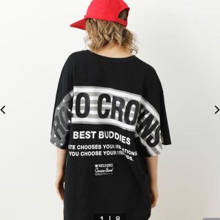 ロデオクラウンズワイドボウル(RODEO CROWNS WIDE BOWL)のhana様専用　新品　ロデオクラウンズ　パターンラインTシャツ(Tシャツ(半袖/袖なし))