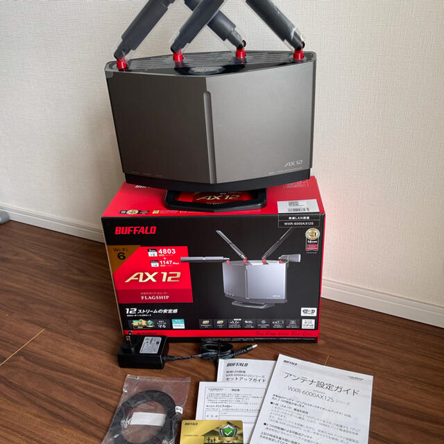 新販売 BUFFALO WXR-6000AX12S スマホ/家電/カメラ | bca.edu.gr