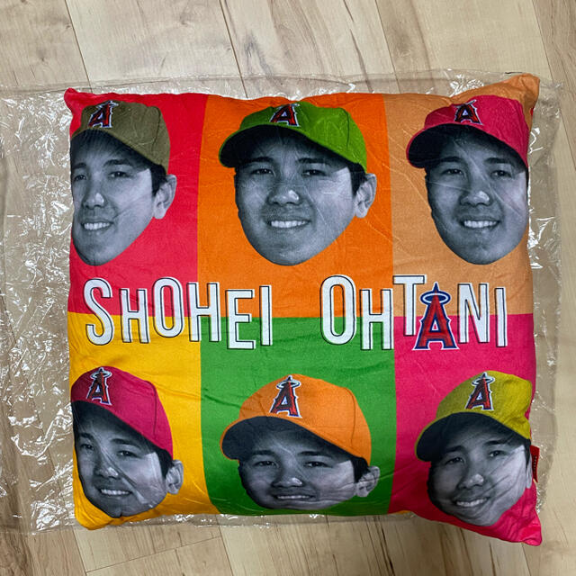 大谷翔平　クッション　ピロー　球場配布