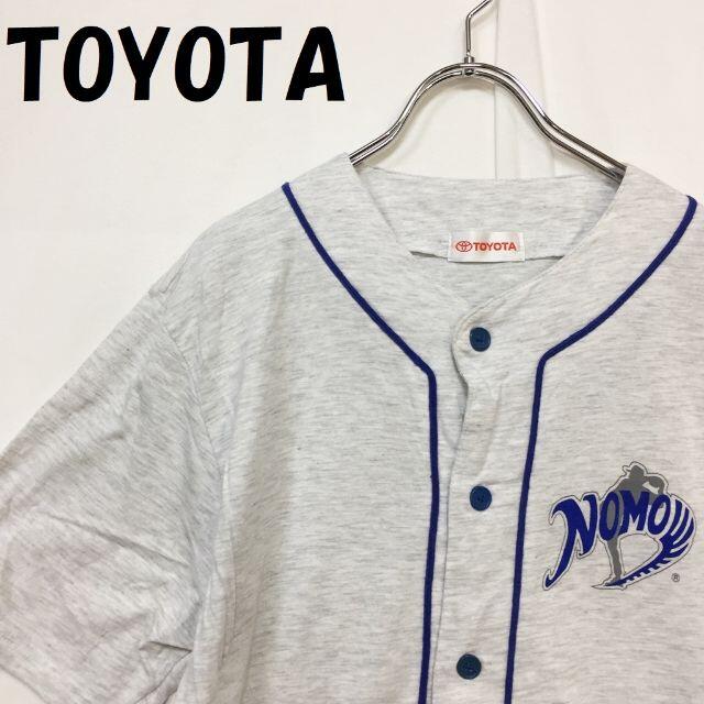 トヨタ(トヨタ)の【人気】トヨタ 半袖 ベースボールシャツ ユニフォーム NOMO 野茂 メンズのトップス(シャツ)の商品写真