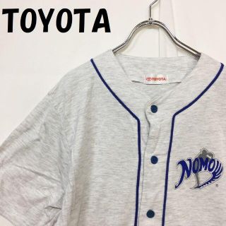 トヨタ(トヨタ)の【人気】トヨタ 半袖 ベースボールシャツ ユニフォーム NOMO 野茂(シャツ)