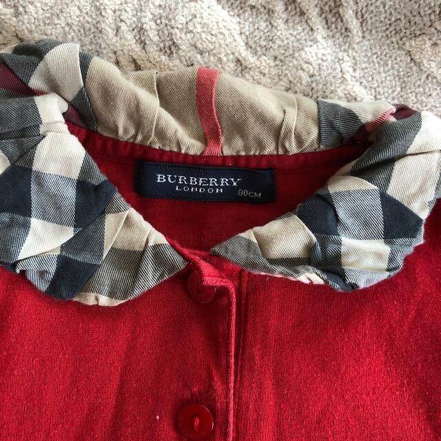 BURBERRY - バーバリー ワンピース 80cmの通販 by ururun's shop