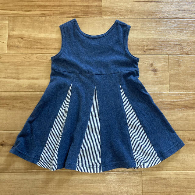 hakka baby(ハッカベビー)のhakka baby ワンピース　90cm キッズ/ベビー/マタニティのキッズ服女の子用(90cm~)(ワンピース)の商品写真