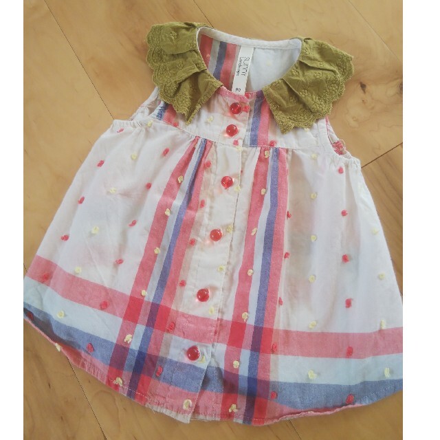 SunnyLandscape(サニーランドスケープ)のSunny Landscape チュニック 90 85 80 キッズ/ベビー/マタニティのキッズ服女の子用(90cm~)(Tシャツ/カットソー)の商品写真