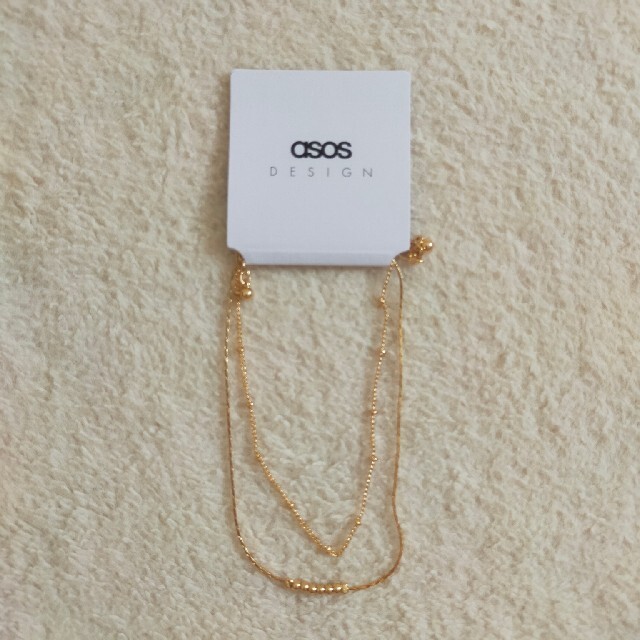 asos(エイソス)の【新品未使用】ASOS★アンクレット２本セット【送料込】 レディースのアクセサリー(アンクレット)の商品写真