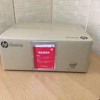 ヒューレットパッカード(HP)の【新品・未開封】HP デスクトップパソコン(デスクトップ型PC)