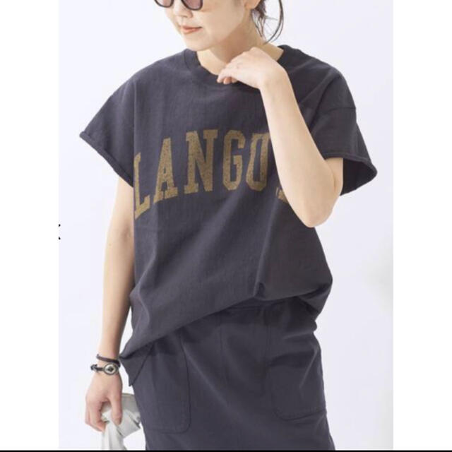 Plage(プラージュ)の28日まで限定価格★ Plage cut off logo Tシャツ メンズのトップス(Tシャツ/カットソー(半袖/袖なし))の商品写真