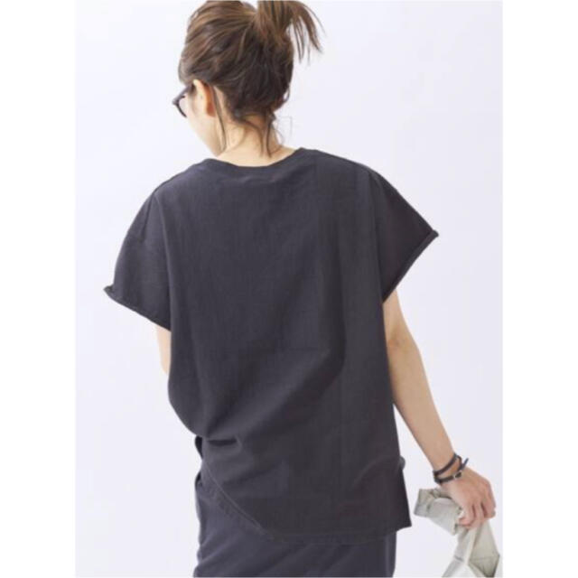 Plage(プラージュ)の28日まで限定価格★ Plage cut off logo Tシャツ メンズのトップス(Tシャツ/カットソー(半袖/袖なし))の商品写真