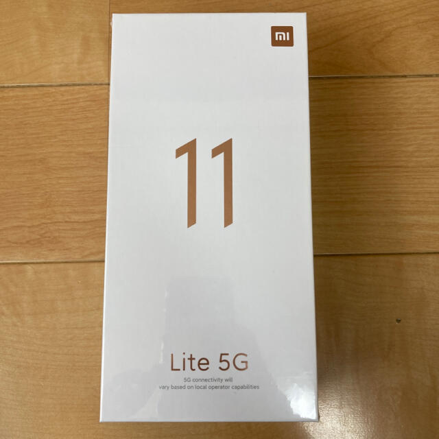 ANDROID(アンドロイド)の【新品】Xiaomi Mi 11 Lite 5G SIMフリー ミントグリーン スマホ/家電/カメラのスマートフォン/携帯電話(スマートフォン本体)の商品写真