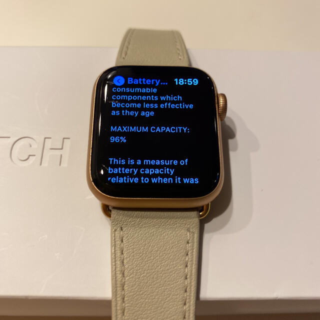 Apple Watch 5 Cellular 40mm バッテリー96% 美品