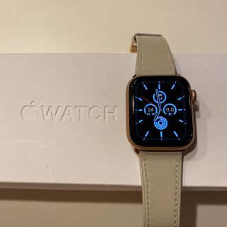 アップル(Apple)のApple Watch 5 Cellular 40mm バッテリー96% 美品(その他)