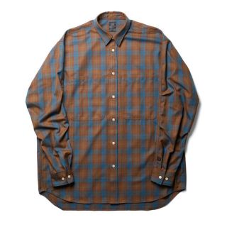 ワンエルディーケーセレクト(1LDK SELECT)の即発送 M DAIWA PIER39 TECH FLANNEL SHIRTS(シャツ)