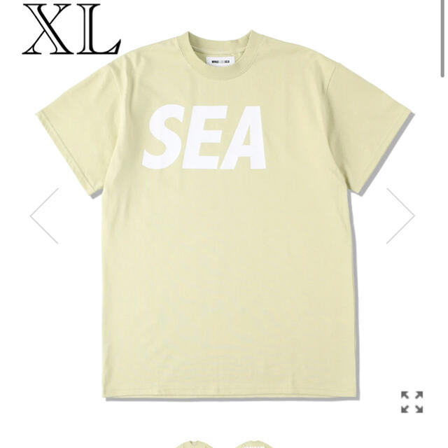 wind and sea Tシャツ / PARCHMENT-WHITE