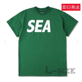 WIND AND SEA s/s Tシャツ GREEN Lサイズ 最終価格！