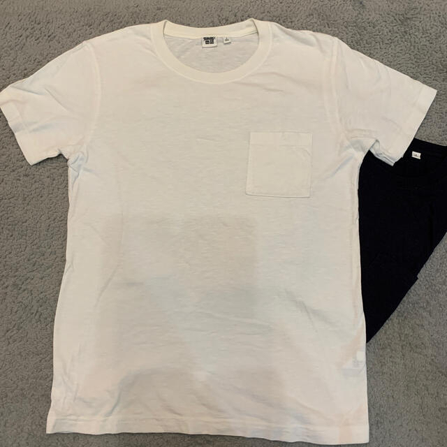 UNIQLO(ユニクロ)のUNIQLO Tシャツ　３枚セット メンズのトップス(Tシャツ/カットソー(半袖/袖なし))の商品写真
