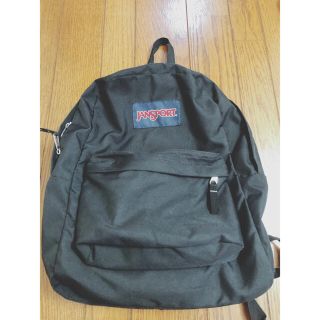 ジャンスポーツ(JANSPORT)の🌼JANSPORT リュック　黒　🌼(リュック/バックパック)