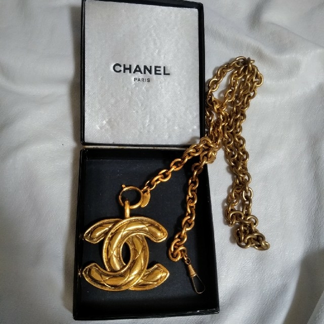 ファッション CHANEL ○シャネル ココマーク ヴィンテージ ロング