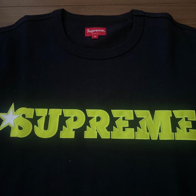 Supreme(シュプリーム)の神grow様専用　新品❗️シュプリーム　STAR logo Tシャツ　黒　M メンズのトップス(Tシャツ/カットソー(半袖/袖なし))の商品写真