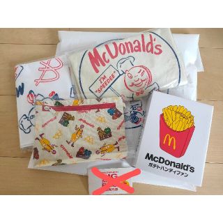 マクドナルド(マクドナルド)の【McDonald】　ビックスマイルバッグ(ノベルティグッズ)