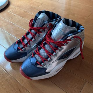 リーボック(Reebok)のリーボック クエスチョン ミッド シルバー(スニーカー)