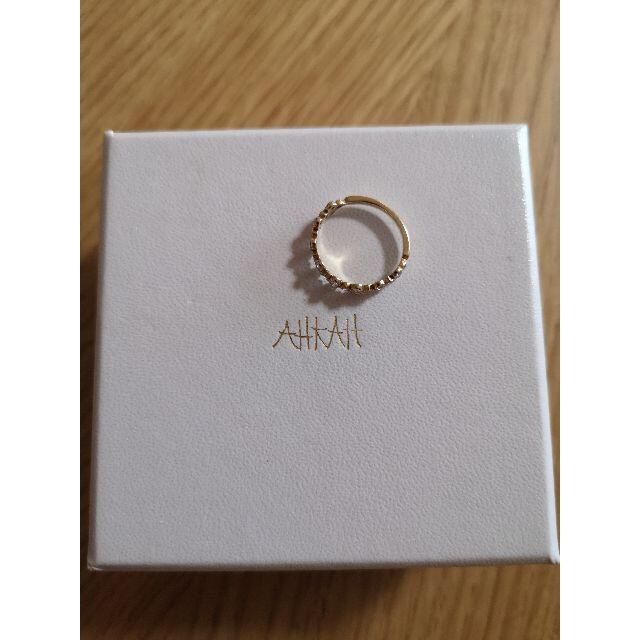 AHKAH(アーカー)のAHKAH フローレント ピンキー リング 4.5号 レディースのアクセサリー(リング(指輪))の商品写真