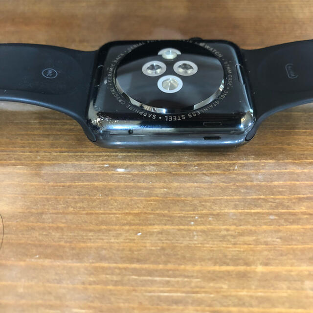 Apple(アップル)のApple Watch 初代42ｍｍ　ステンレススチール  メンズの時計(腕時計(デジタル))の商品写真