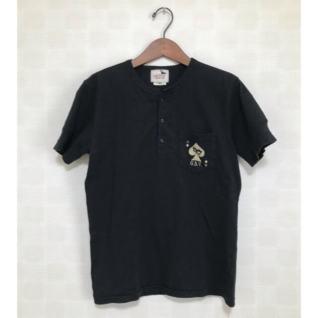 THUG CAT HENRY POCKET S/S T-SHIRTS メンズのトップス(Tシャツ/カットソー(半袖/袖なし))の商品写真