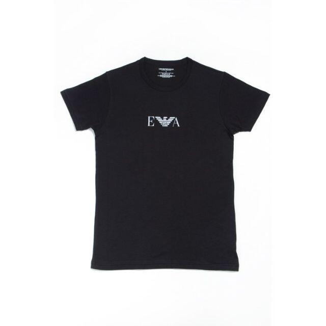 Emporio Armani(エンポリオアルマーニ)の最終価格！サイズL！エンポリオアルマーニ　ブラック/黒　Tシャツ　カットソー メンズのトップス(Tシャツ/カットソー(半袖/袖なし))の商品写真