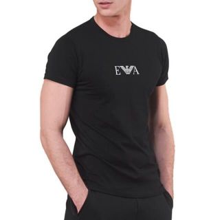 エンポリオアルマーニ(Emporio Armani)の最終価格！サイズL！エンポリオアルマーニ　ブラック/黒　Tシャツ　カットソー(Tシャツ/カットソー(半袖/袖なし))