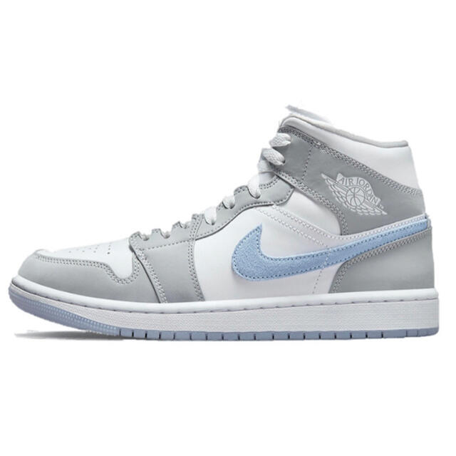 NIKE WMNS AIR JORDAN 1 MID "WOLF GREY"